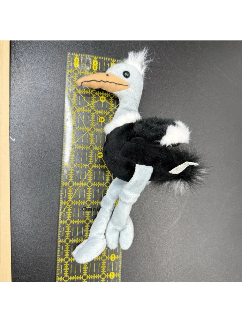 Vintage Just Friends Ostrich Plush Stuffed Animal 10 Inch Stuffed Animal